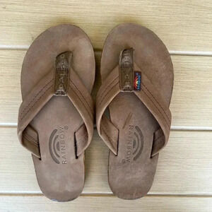 Rainbow Women’s Leather Sandals Sz S (5.5-6.5)